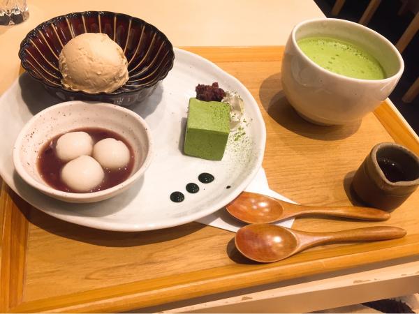 Extra rich matcha zen special from “Chakama”