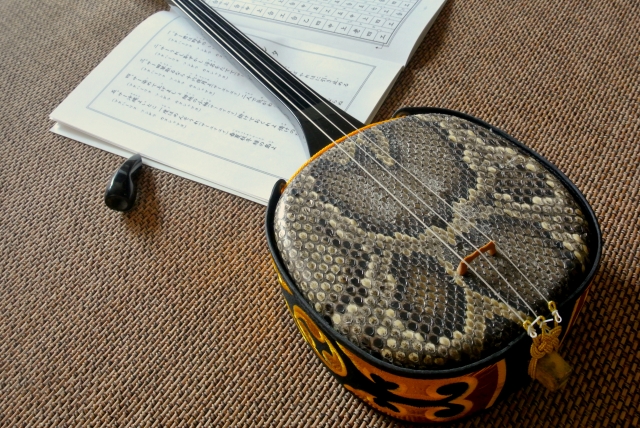 Okinawan musical instrument 