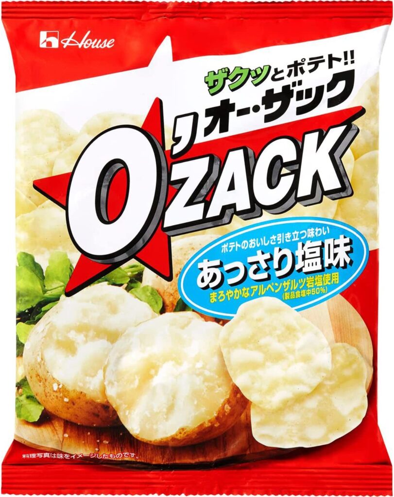 House Foods O'Zack Chips Lightly Salted