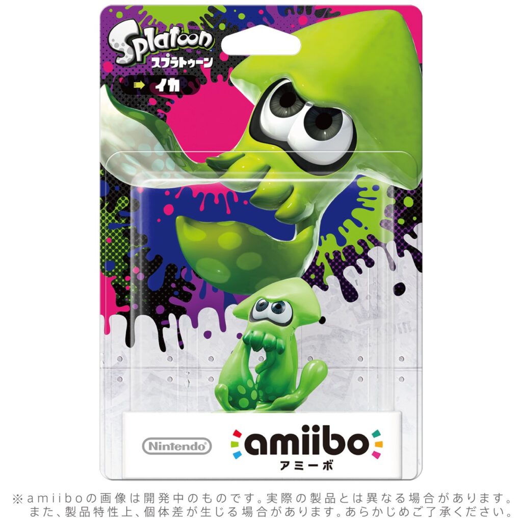 Nintendo Amiibo Inkling Squid